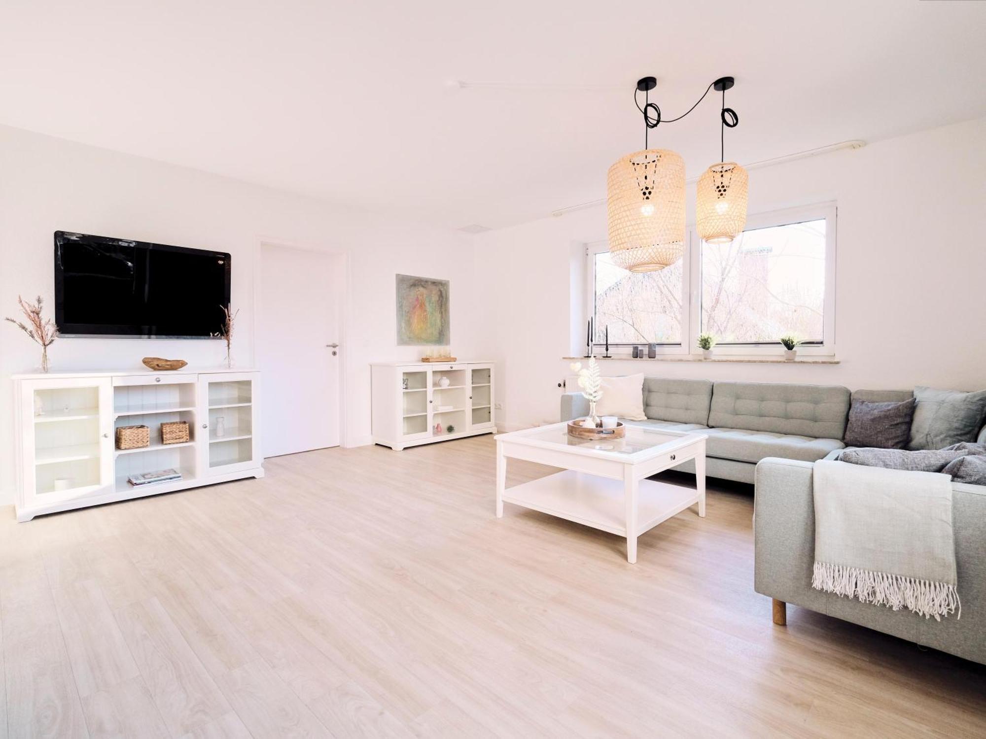 Ferienwohnung "Gilde" Hyggelig Mit Blick Ins Gruene Gluecksburg Luaran gambar
