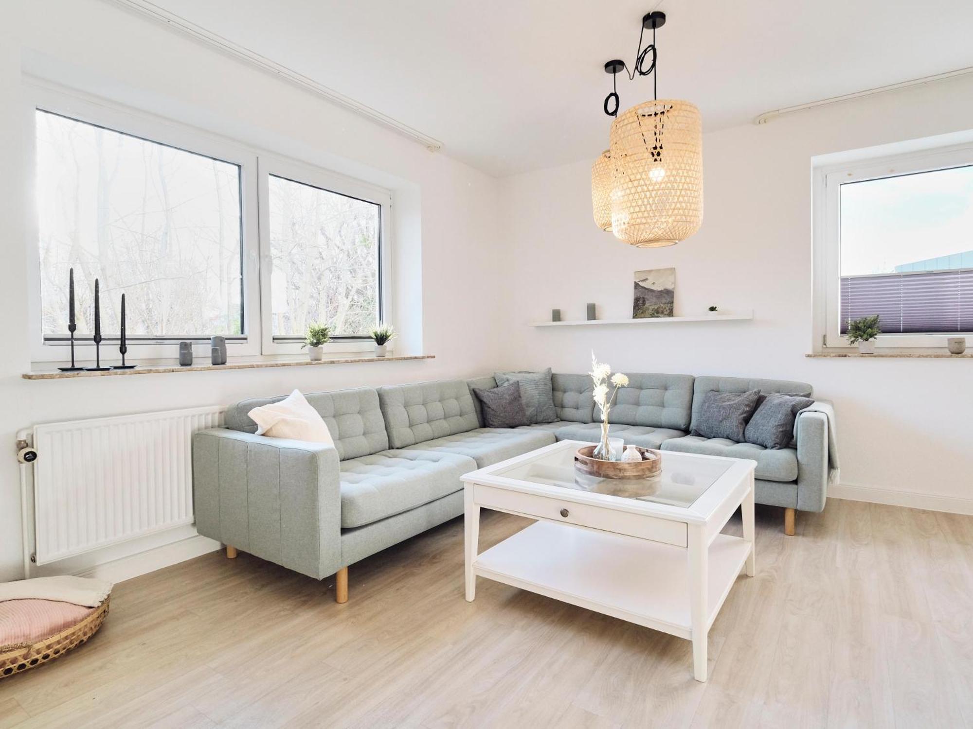 Ferienwohnung "Gilde" Hyggelig Mit Blick Ins Gruene Gluecksburg Luaran gambar