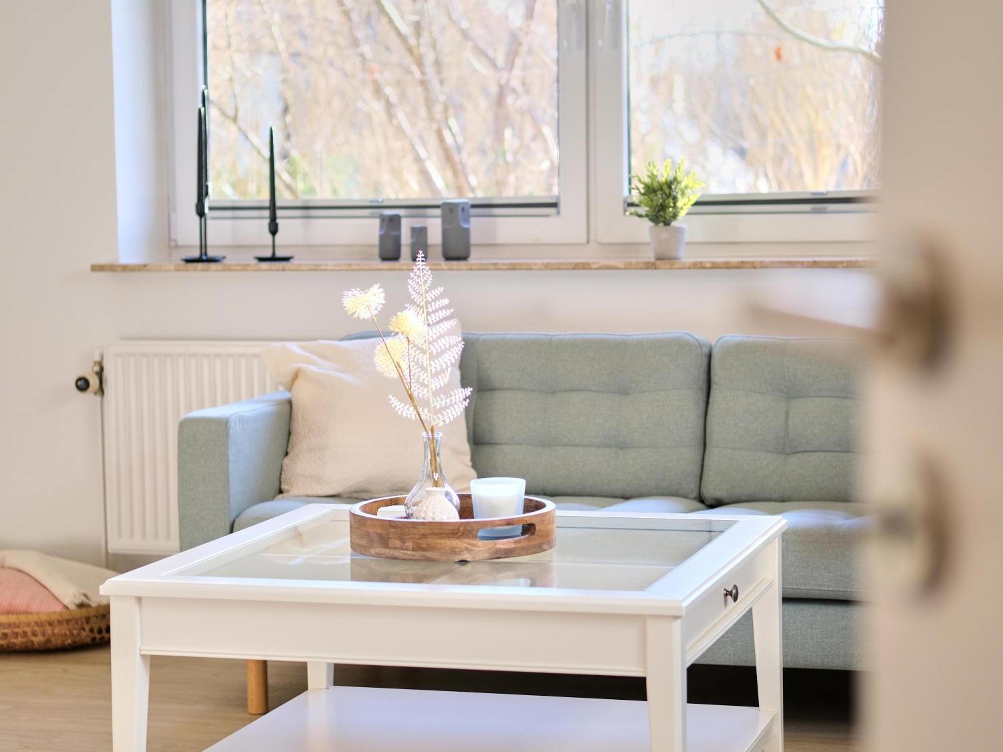 Ferienwohnung "Gilde" Hyggelig Mit Blick Ins Gruene Gluecksburg Luaran gambar